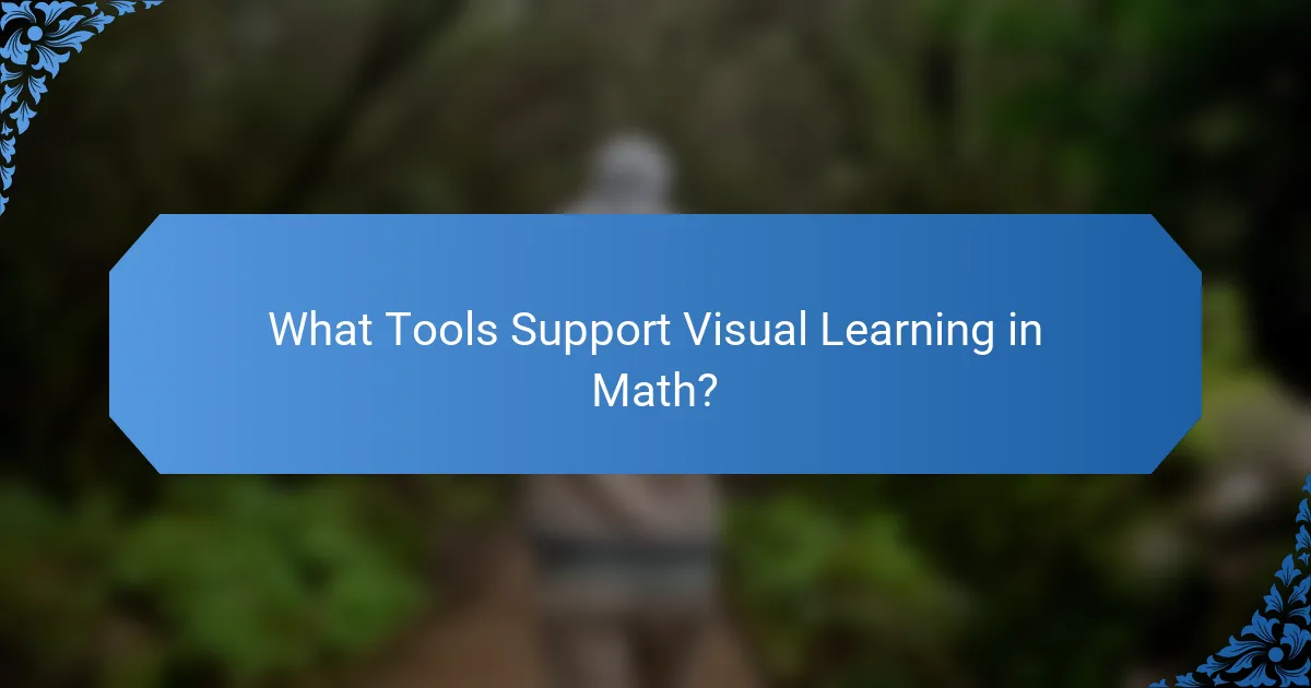 What Tools Support Visual Learning in Math?